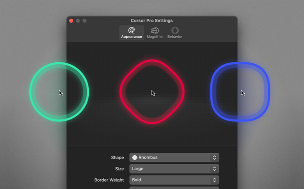 Cursor Pro 2.4.0 for Mac|Mac版下载 | 鼠标光标增强工具