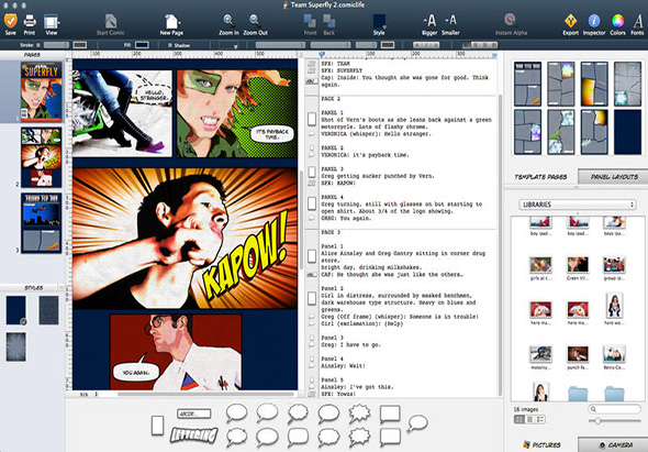 Comic Life 3 3.5.24 for Mac|Mac版下载 | 漫画制作工具