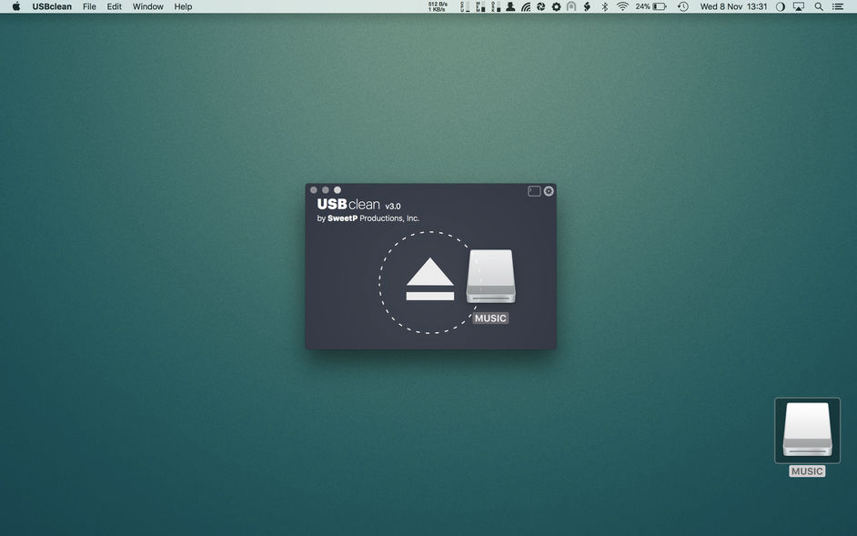 USBclean 3.7.1 for Mac|Mac版下载 | USB磁盘清理工具