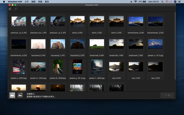 WidsMob HDR 3.20 for Mac|Mac版下载 | HDR照片编辑器