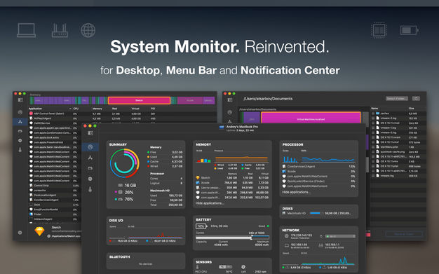 iStatistica Pro 5.1 for Mac|Mac版下载 | 系统监控软件