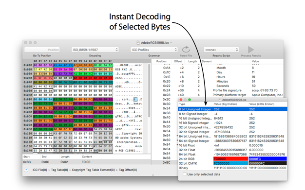 Synalyze It! Pro 1.32 for Mac|Mac版下载 | 二进制文本分析软件