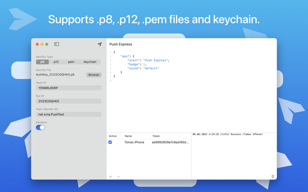 Push Express 1.2 for Mac|Mac版下载 | 密钥管理器