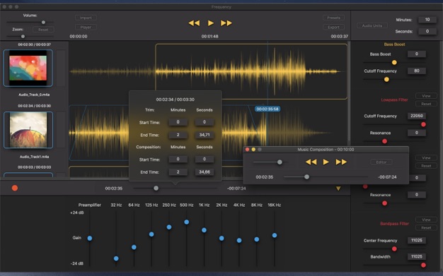 Frequency - Music Studio 2.4 for Mac|Mac版下载 | 音乐编辑软件