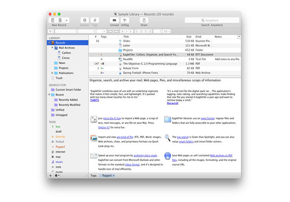EagleFiler 1.9.10 for Mac|Mac版下载 | 文件管理软件