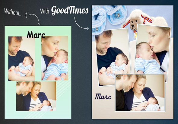 GoodTimes - Collages 2.1.2 for Mac|Mac版下载 | 照片拼贴软件