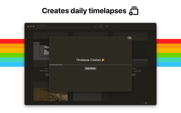 Screen Timelapse 1.8 for Mac|Mac版下载 | 截图工具