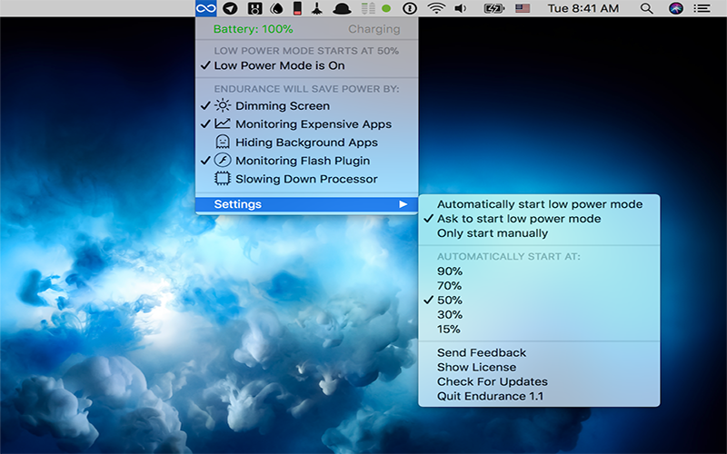 Endurance 3.2.6 for Mac|Mac版下载 | 电池监控优化软件