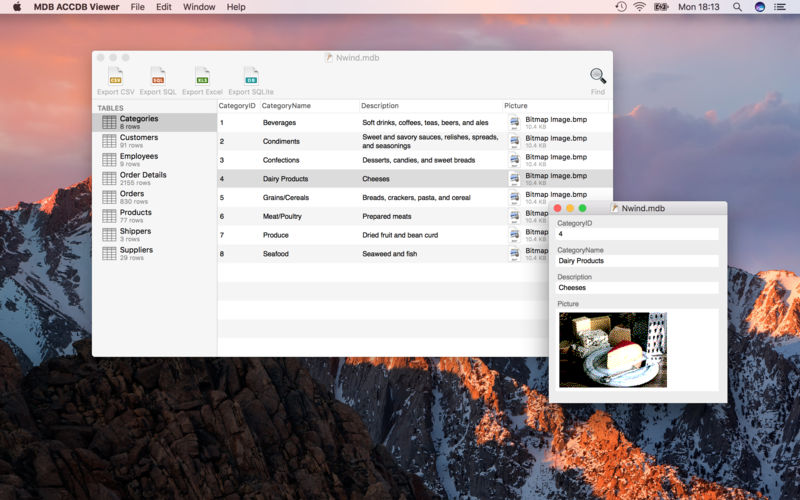 MDB ACCDB Viewer 2.3.1 for Mac|Mac版下载 | ACCDB 数据库浏览器