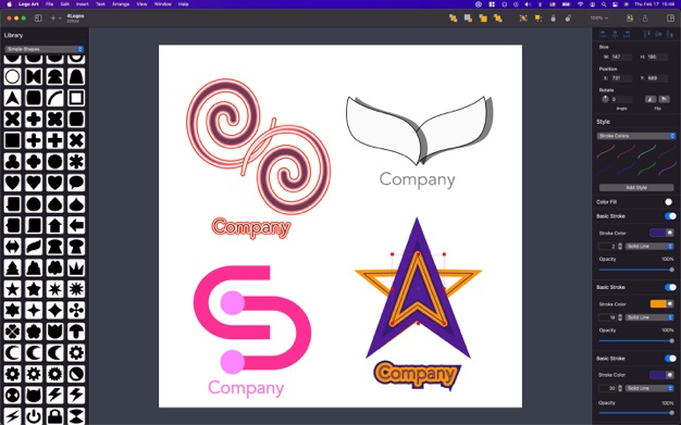 Logo Art 1.0.5 for Mac|Mac版下载 | Logo设计软件