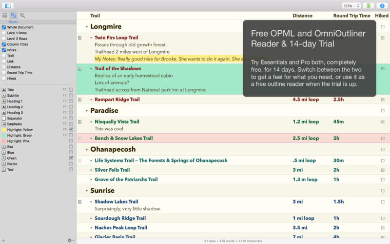 OmniOutliner Pro 5 5.11.1 for Mac|Mac版下载 | 流程大纲制作编辑软件