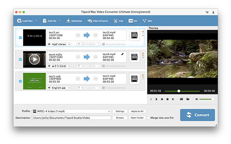 Tipard Mac Video Converter Ultimate 10.2.18 for Mac|Mac版下载 | 视频格式转换工具