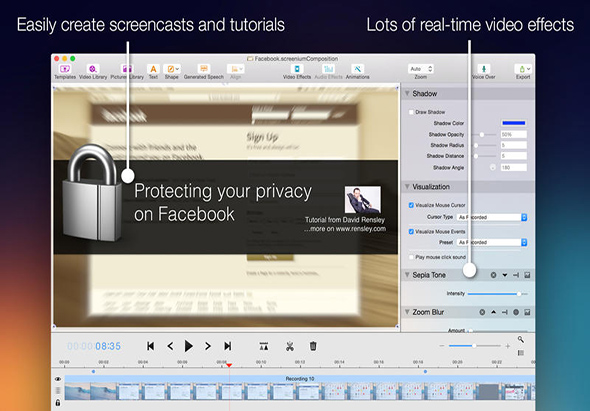 Screenium 3 3.3.3 for Mac|Mac版下载 | 桌面屏幕录制软件