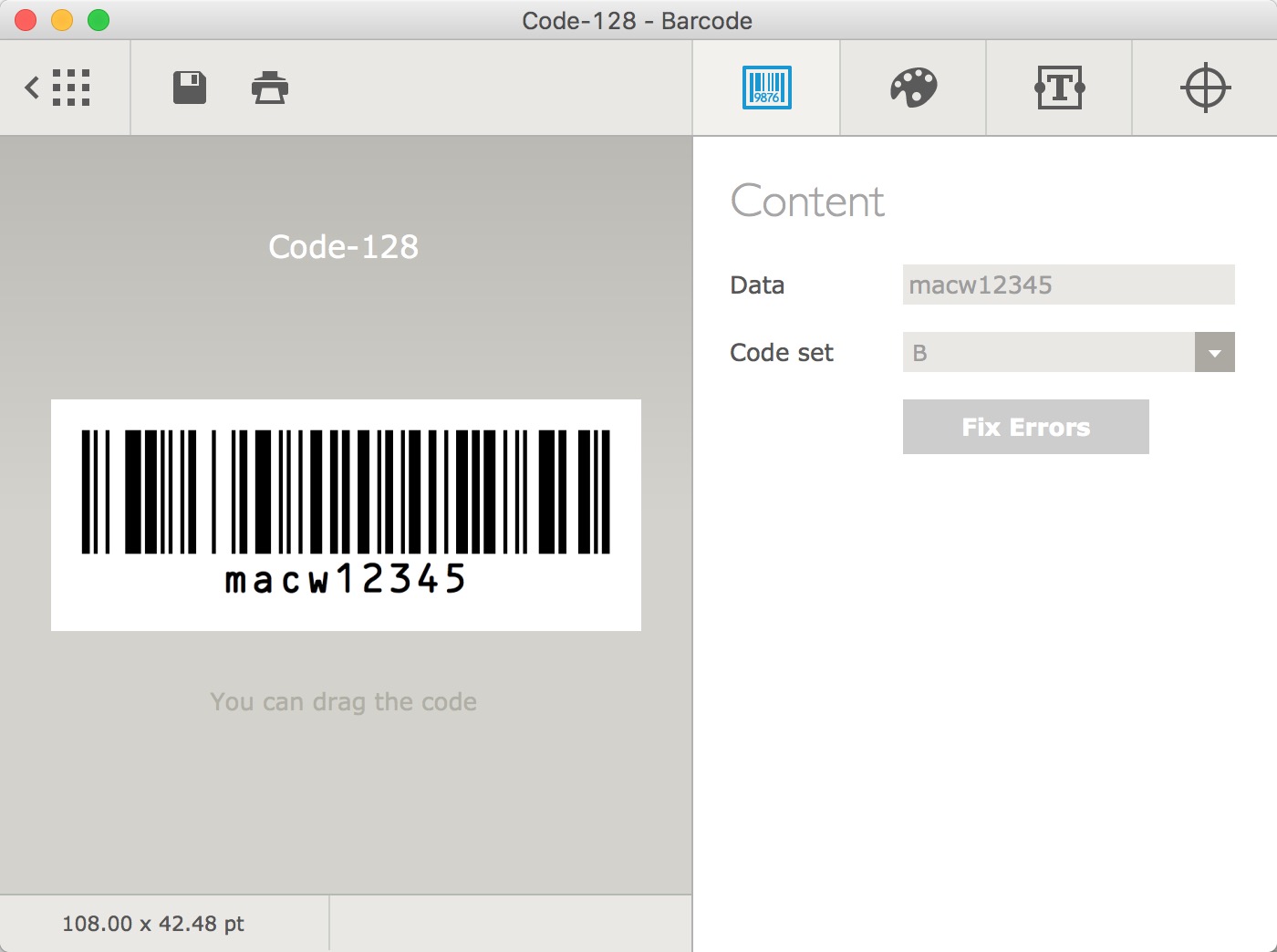 Barcode 2.4.1 for Mac|Mac版下载 | 条形码制作软件