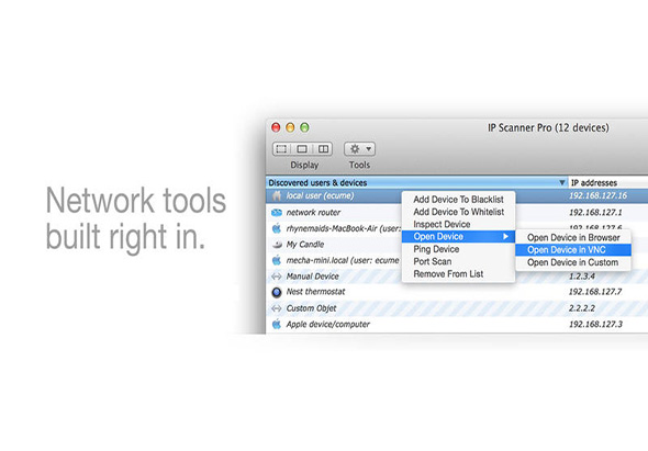 IP Scanner Pro 5.0 for Mac|Mac版下载 | 局域网扫描