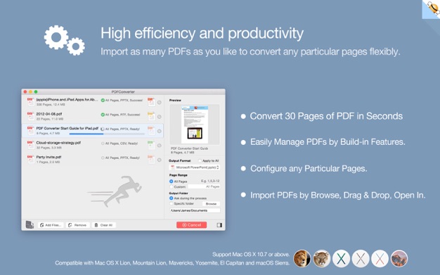 PDF Converter by Flyingbee 3.1.3 for Mac|Mac版下载 | PDF格式转换工具