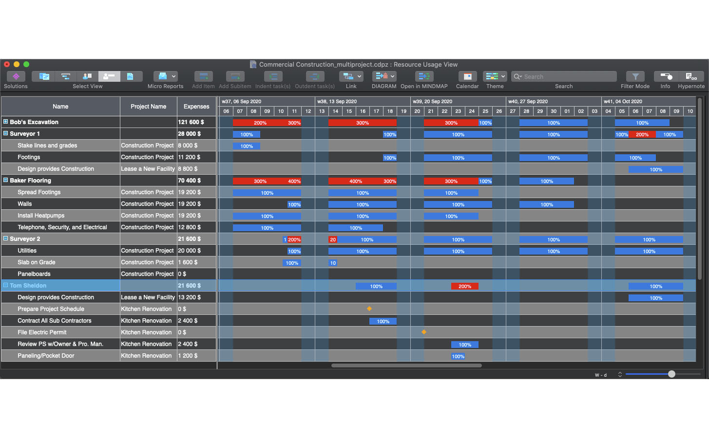 ConceptDraw PROJECT 13.0.0.218 for Mac|Mac版下载 | 项目管理软件