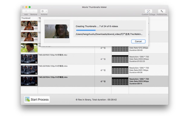 Movie Thumbnails Maker 4.3.2 for Mac|Mac版下载 | 电影收藏管理软件