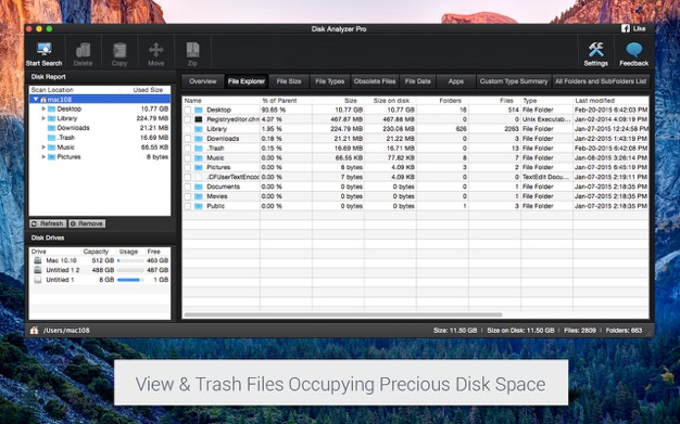 Disk Analyzer Pro 4.3 for Mac|Mac版下载 | 磁盘分析及清理