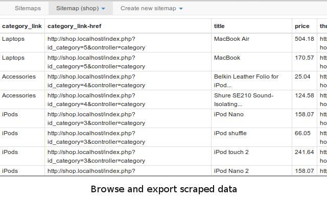WebScraper 4.15.5 for Mac|Mac版下载 | 快速爬网工具