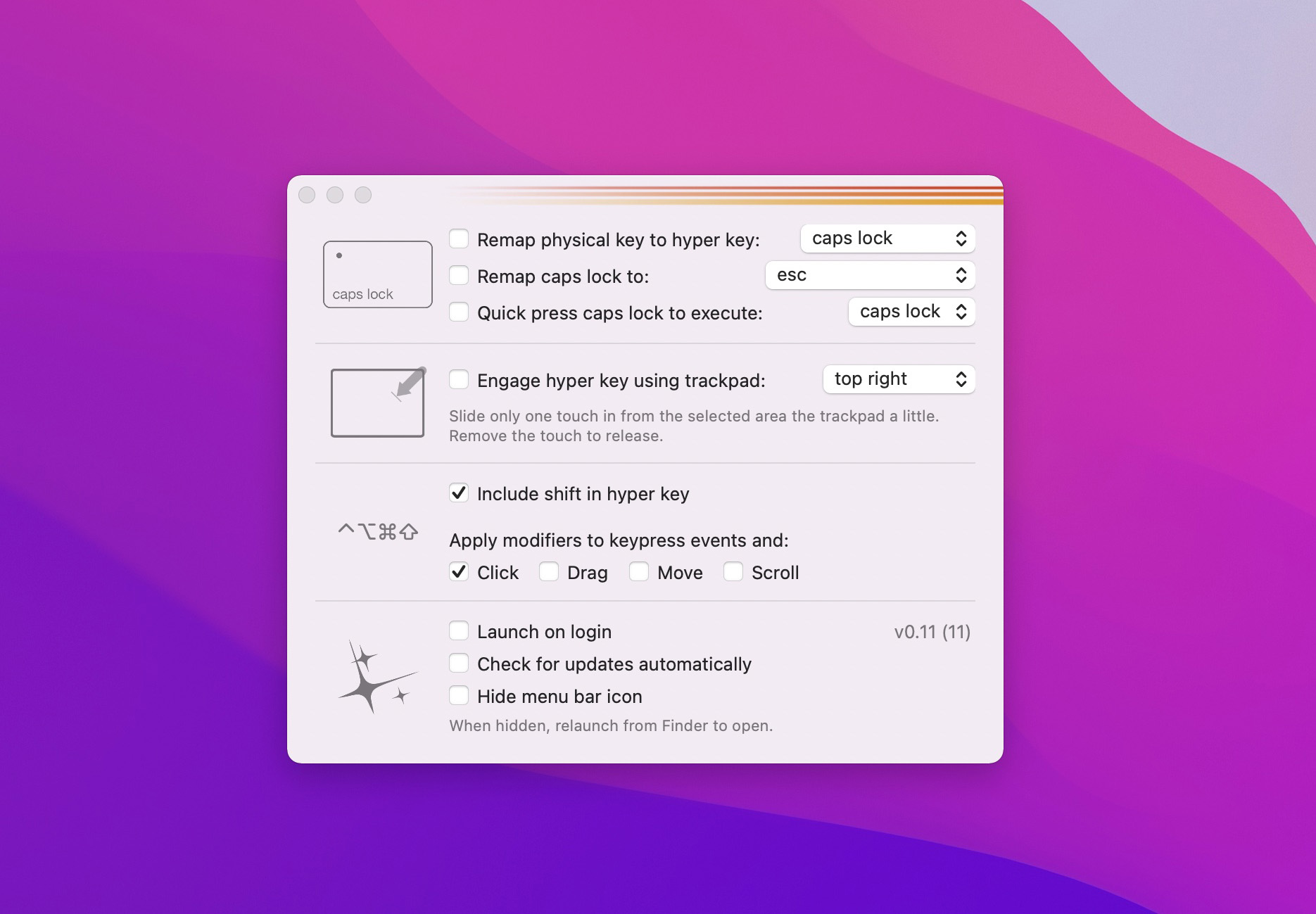 Hyperkey 0.22 for Mac|Mac版下载 | 键盘映射工具