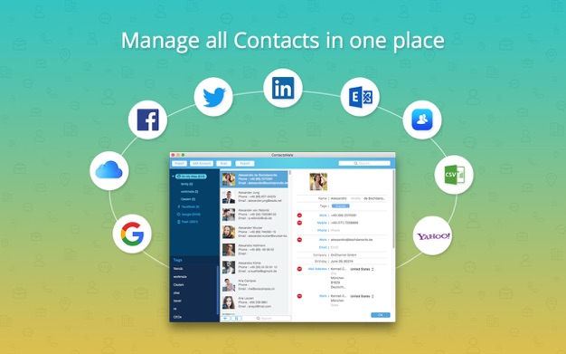 Cisdem ContactsMate 6.6.0 for Mac|Mac版下载 | 联系人管理工具