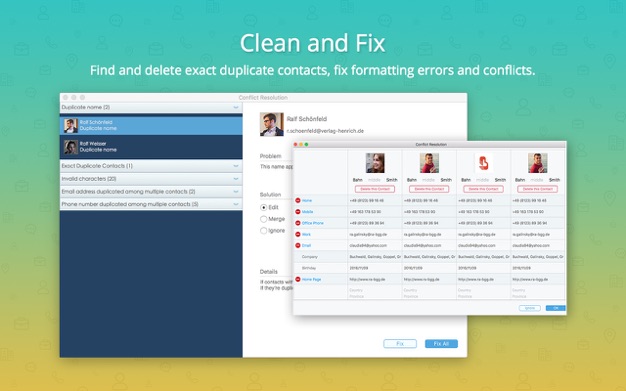 Cisdem ContactsMate 6.6.0 for Mac|Mac版下载 | 联系人管理工具