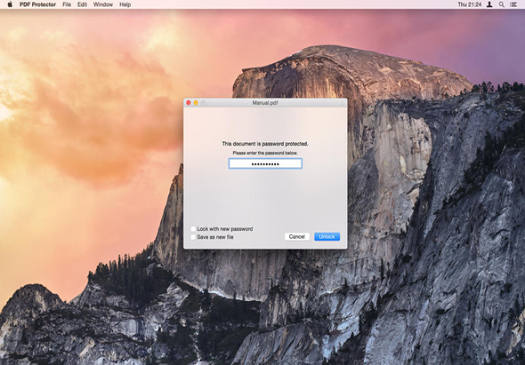 PDF Protector 1.5.2 for Mac|Mac版下载 | 简单的pdf加密和解密工具