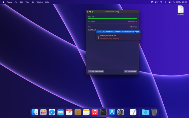 Checksum Thing 2.1.3 for Mac|Mac版下载 | 计算文件校验和