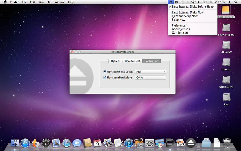 Jettison 1.8.5 for Mac|Mac版下载 | 自动弹出外部磁盘