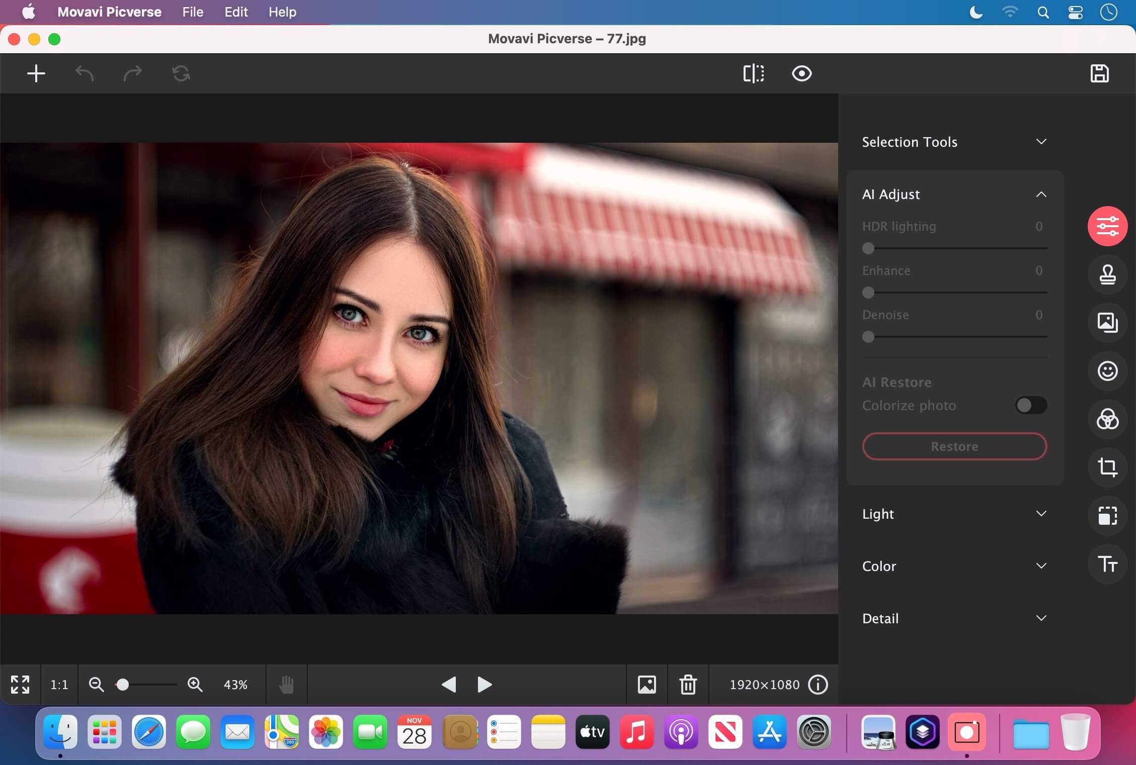 Movavi Picverse Photo Editor 1.11 for Mac|Mac版下载 | 摄影修图软件