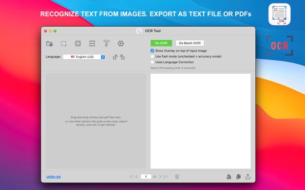 OCR Tool 1.0 for Mac|Mac版下载 | OCR文字识别