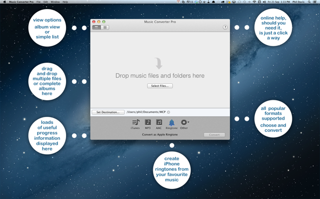 Music Converter Pro 1.6.3 for Mac|Mac版下载 | 音乐格式转换