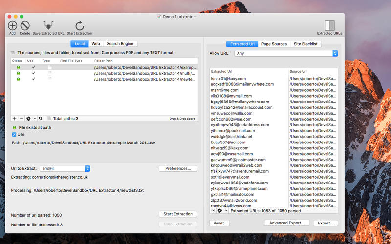 URL Extractor 4 4.8.1 for Mac|Mac版下载 | 批量抓取网页信息