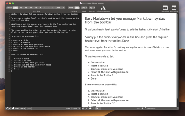 Easy Markdown 1.9.1 for Mac|Mac版下载 | Markdown网页代码编辑软件