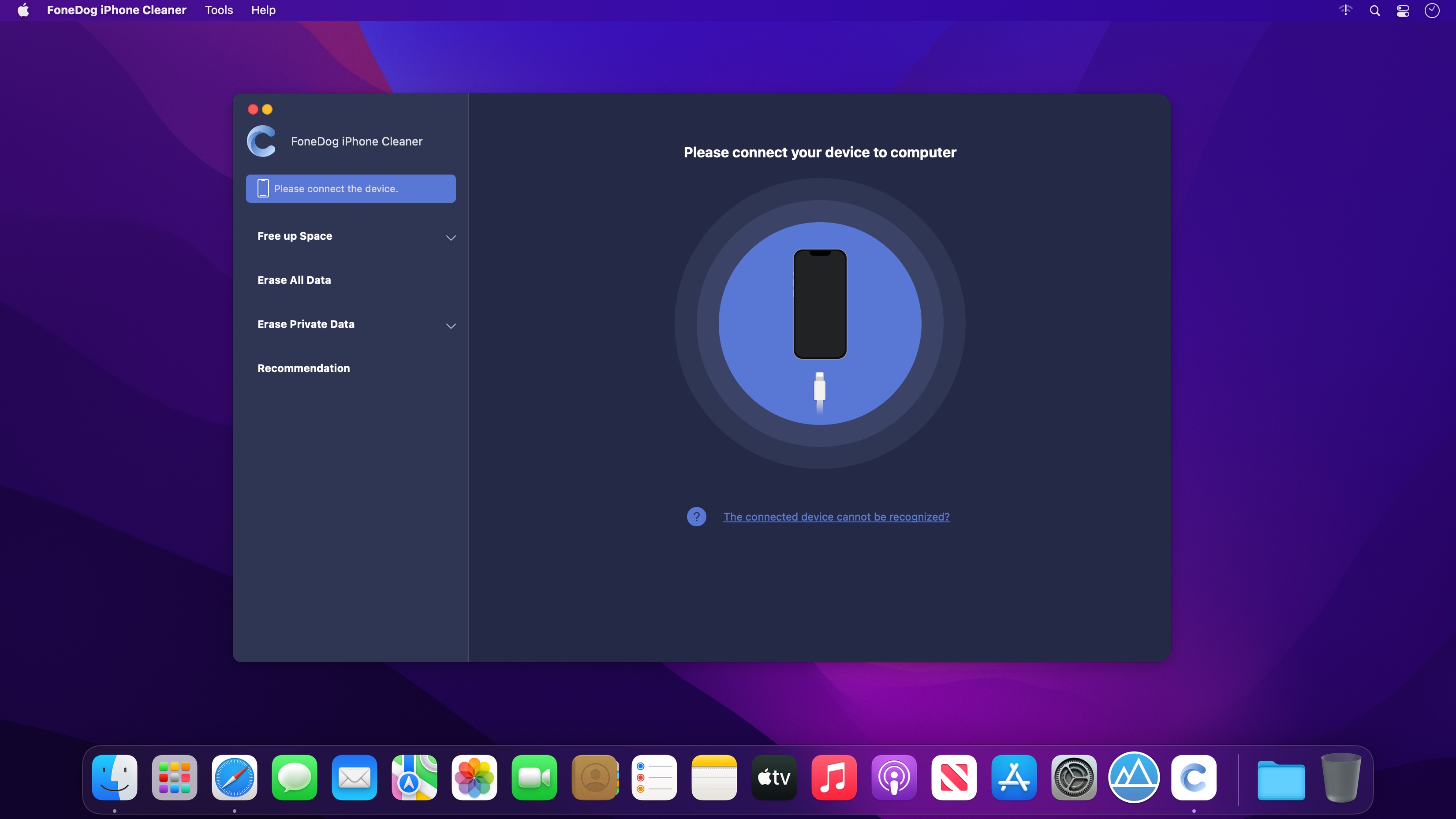 FoneDog iPhone Cleaner 1.0.8 for Mac|Mac版下载 | iPhone清理工具