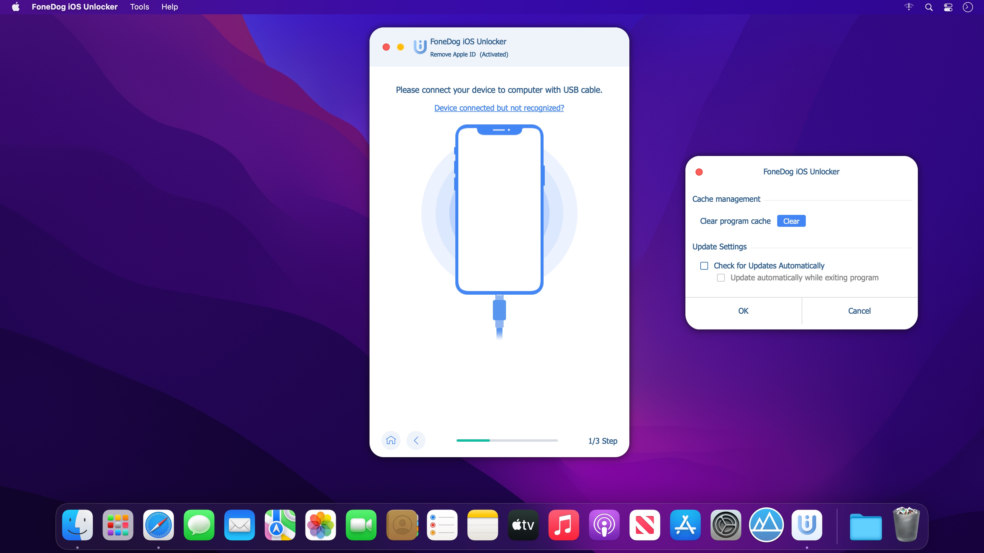 FoneDog iOS Unlocker 1.0.8 for Mac|Mac版下载 | iOS密码恢复工具