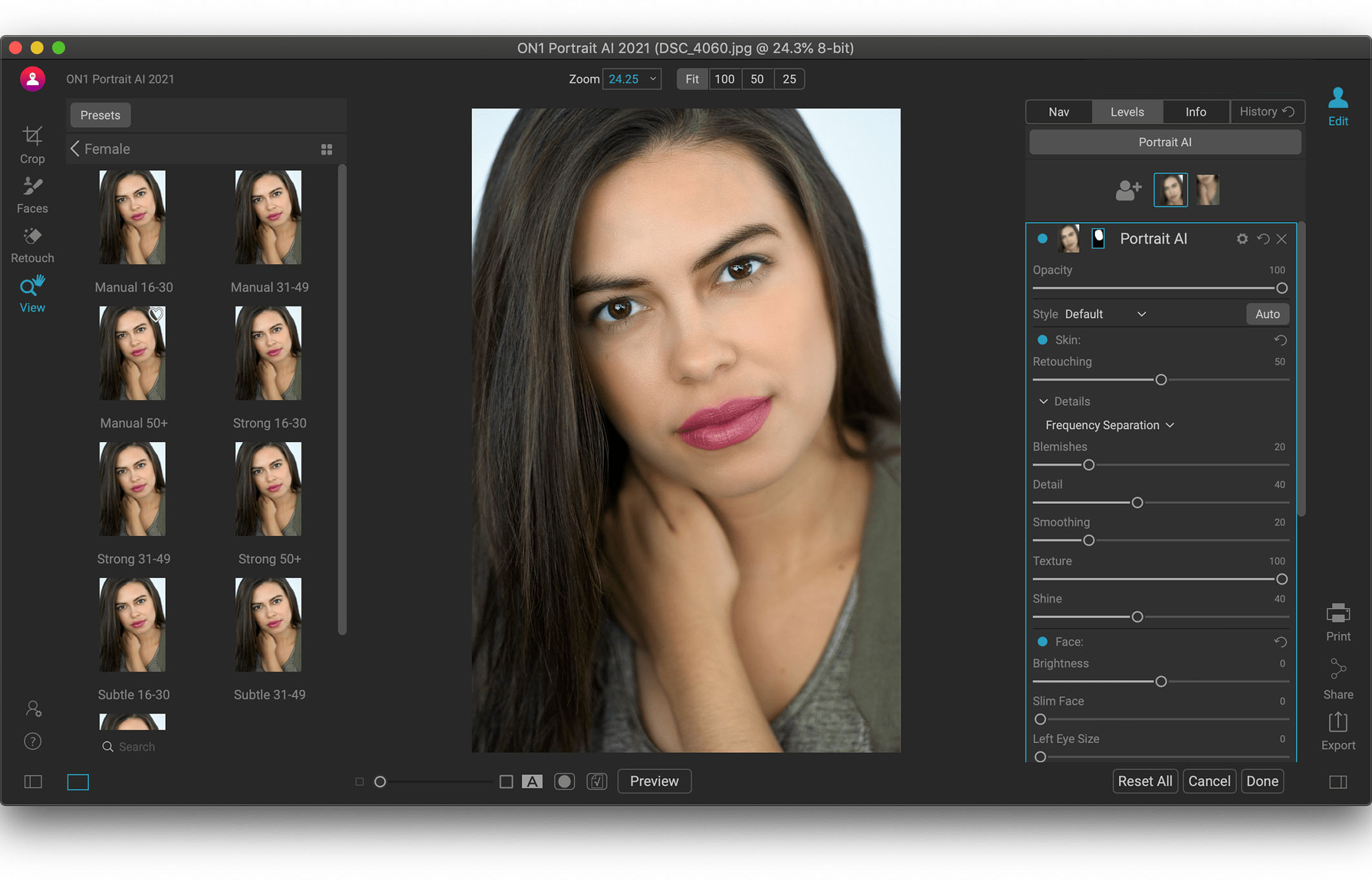 ON1 Portrait AI 2022 16.5.1 for Mac|Mac版下载 | 人像摄影磨皮修图软件