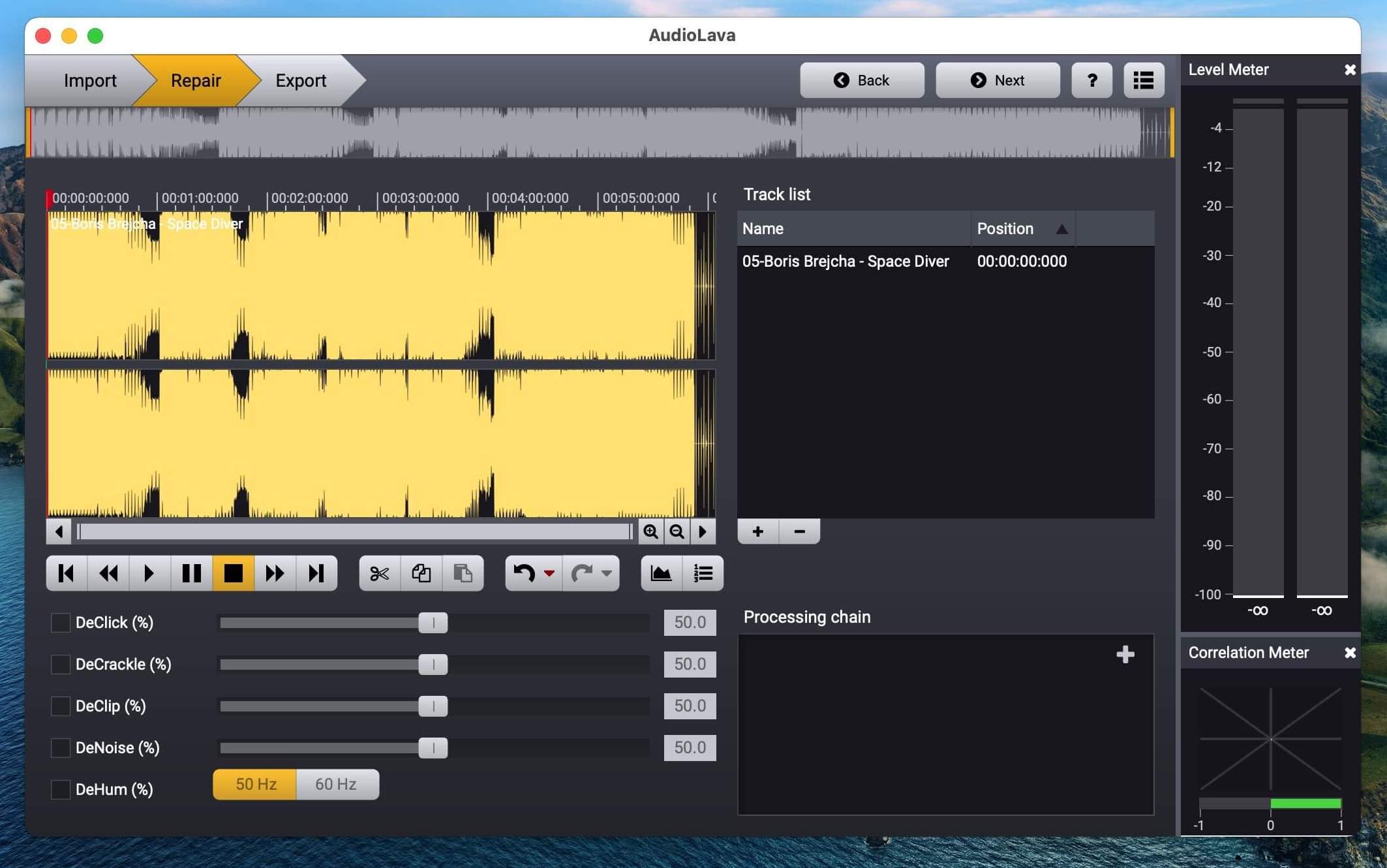 AudioLava 2.1.4 for Mac|Mac版下载 | 音频降噪及转换