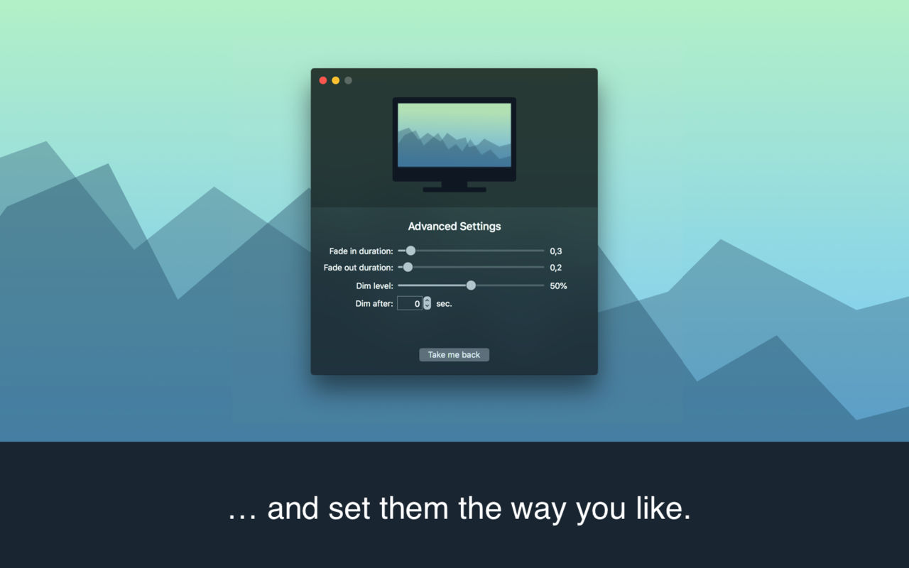 ScreenFocus 1.1.0 for Mac|Mac版下载 | 多显示器亮度自动调节