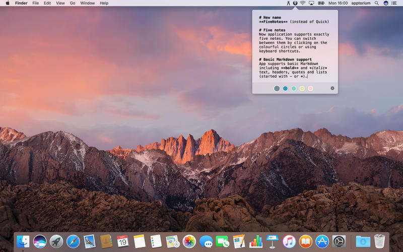 FiveNotes 2.3 for Mac|Mac版下载 | 文本编辑器