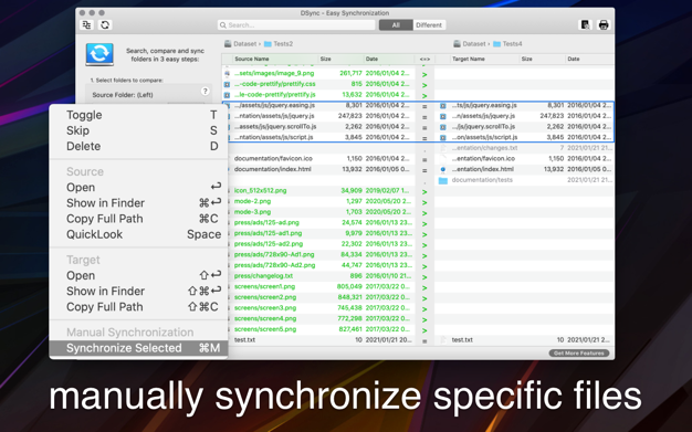 DSync - File Synchronizer 2.6 for Mac|Mac版下载 | 文件同步工具