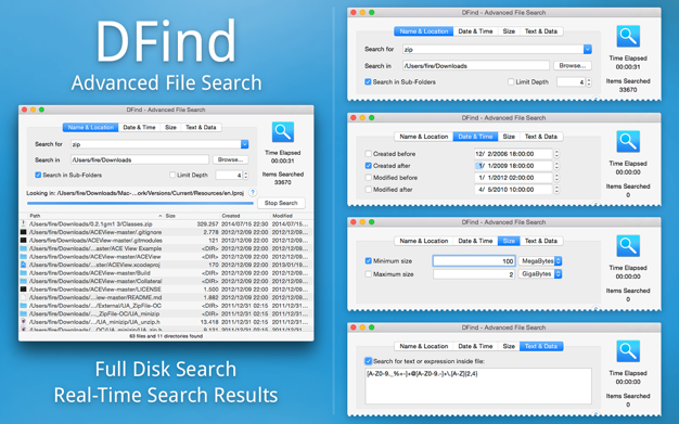 DFind - Advanced File Search 2.2 for Mac|Mac版下载 | 文件搜索工具