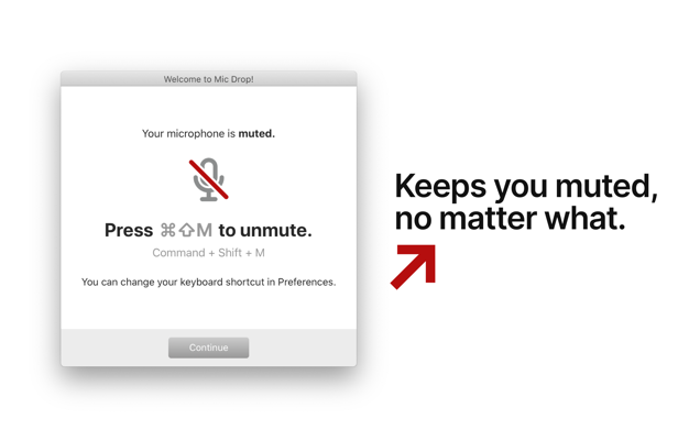 Mic Drop 1.4.6 for Mac|Mac版下载 | 快速静音麦克风