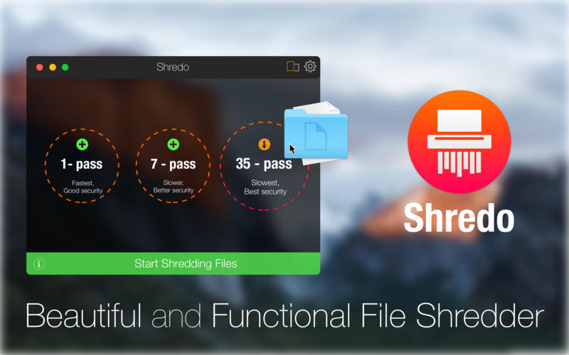 Shredo 1.2.8.1 for Mac|Mac版下载 | 文件粉碎工具