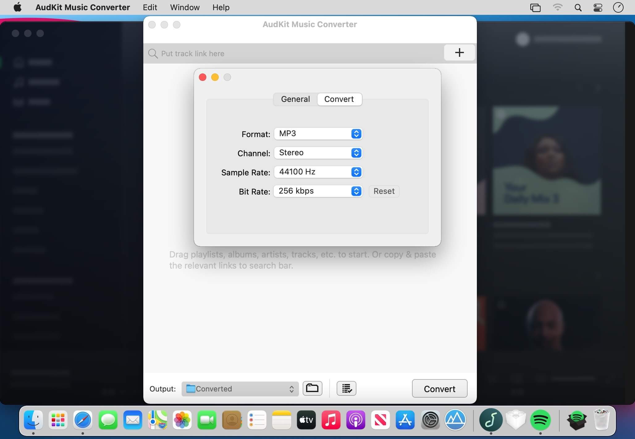 AudKit Music Converter 1.9.2 for Mac|Mac版下载 | Spotify音乐下载及格式转换