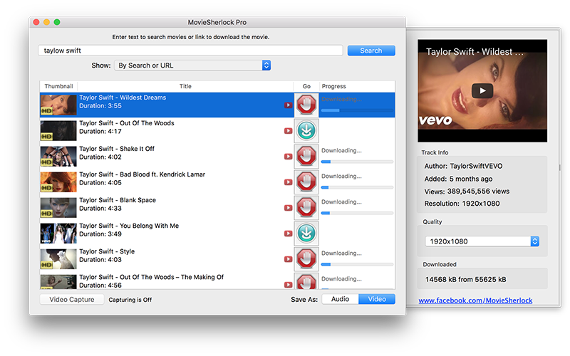 MovieSherlock 6.3.6 for Mac|Mac版下载 | 视频下载和转换