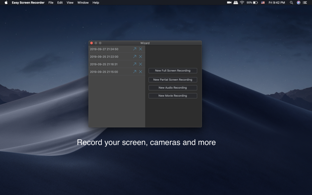 Easy Screen Recorder 4.7.0 for Mac|Mac版下载 | 屏幕录制软件