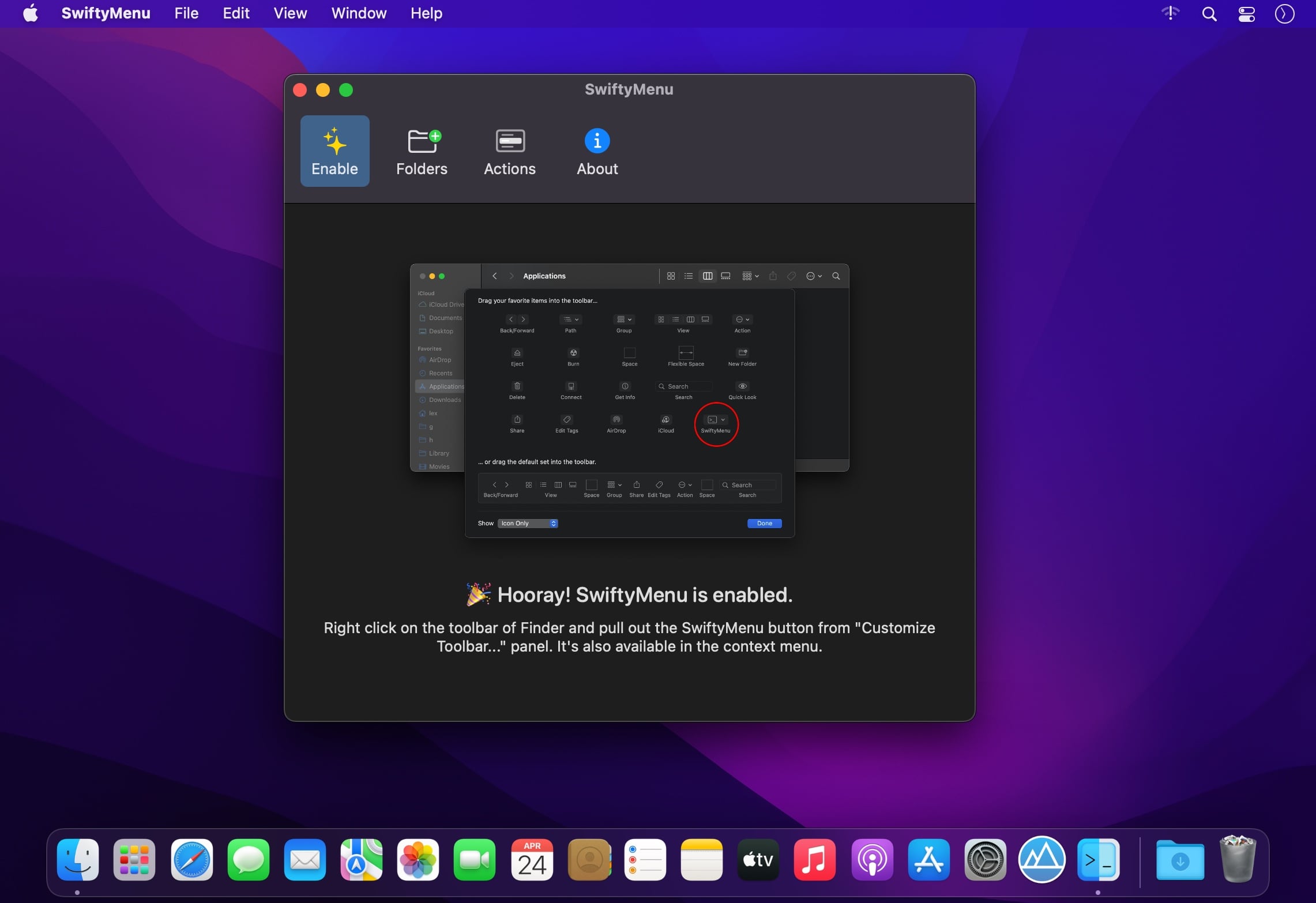 SwiftyMenu 0.7 for Mac|Mac版下载 | 访达增强工具