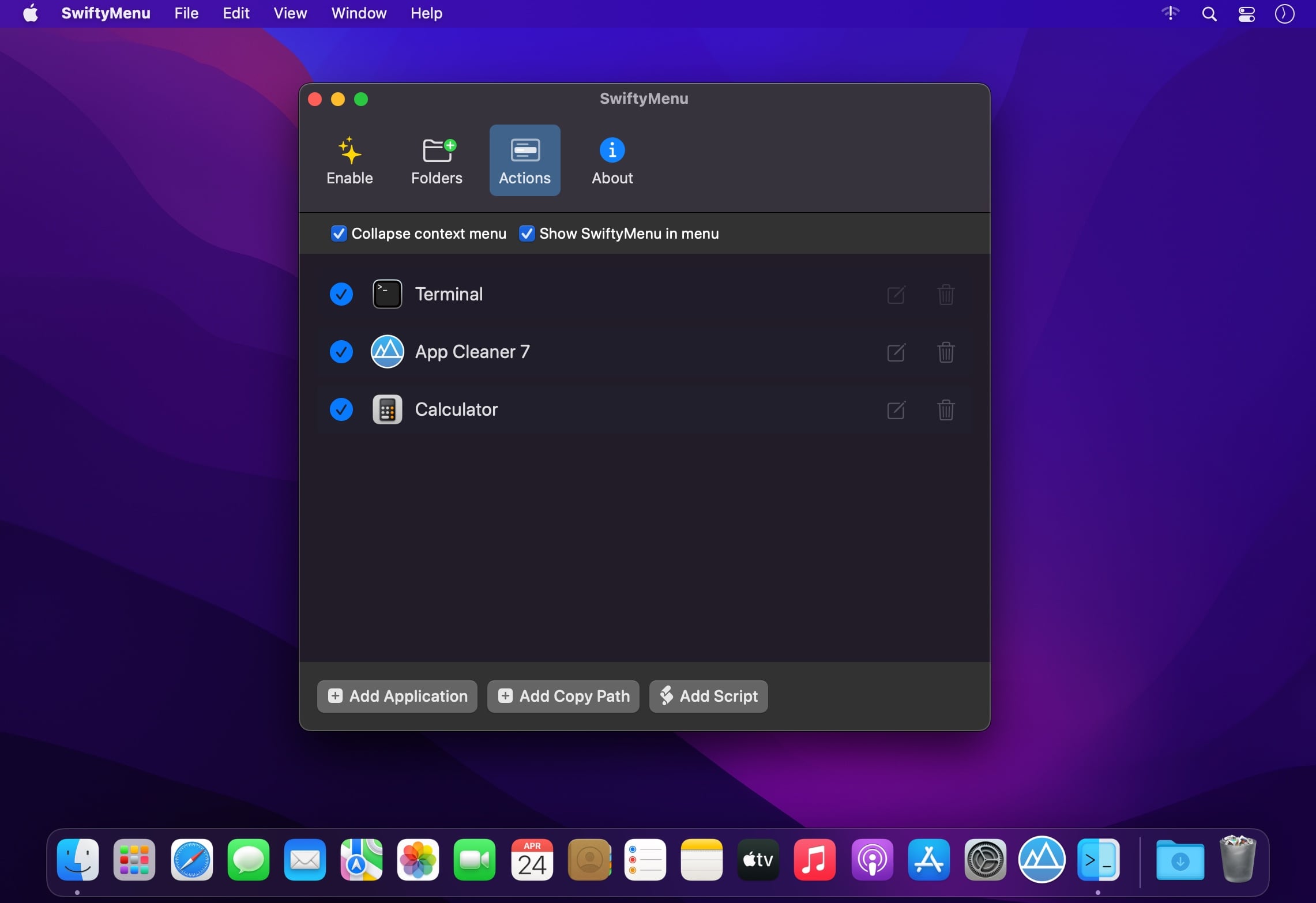 SwiftyMenu 0.7 for Mac|Mac版下载 | 访达增强工具